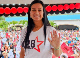 Denuncian que Isis Cuéllar continúa como coordinadora departamental de Libre en Copán