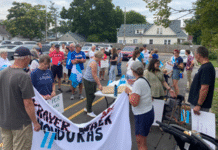 Los hondureños en EEUU muestran su entusiasmo en favor de la paz y la libertad