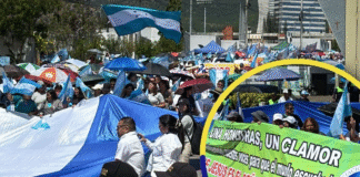 ¡Una Honduras, Un clamor! Centenares de capitalinos de diferentes iglesias se movilizan por la paz en la nación