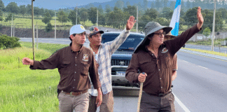 ¡Tras diez días de peregrinaje! El Padre Leopoldo Serrano llega a la capital instando al diálogo entre los políticos