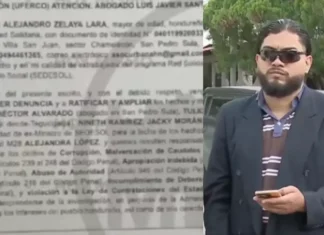 Activista de Libre, Óscar Zelaya, denuncia ante el MP supuesto desvío de L950 millones de Sedesol en SPS