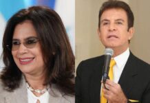 Salvador Nasralla recuerda vínculo de Rixi Moncada con el Partido Nacional y afirma estar en primer lugar