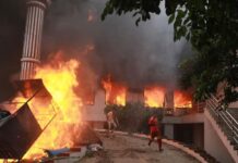 Muere quemada la esposa de un ex primer ministro de Nepal durante un ataque a su vivienda