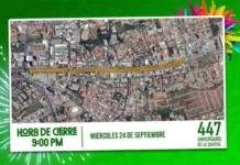 Este día inicia cierre de calles por aniversario de la capital