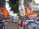 Voraz incendio consume reconocido restaurante en el bulevar Morazán