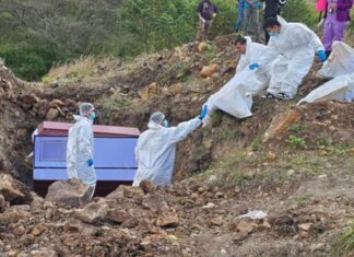 Este sábado realizan inhumación de 25 cuerpos no reclamados en Tegucigalpa, incluidos fetos y recién nacidos