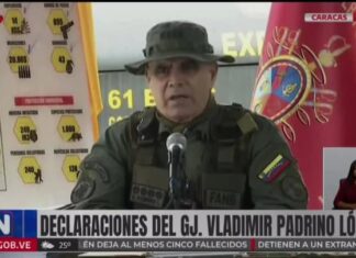 Venezuela en alerta y sin miedo ante despliegue militar de Estados Unidos, afirma ministro