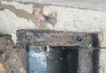 ¡Horror! Hallan un feto dentro de una alcantarilla en Gracias, Lempira