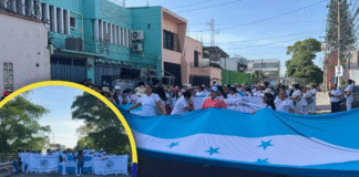 Enfermeras abandonan todos los turnos como medida de presión a la Secretaría de Salud