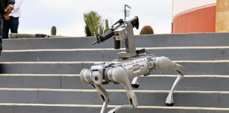 Zacatecas presenta un “perro robot” como nueva herramienta contra el crimen organizado