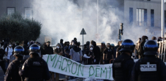 Cerca de 200 detenidos a media mañana en Francia en las protestas para bloquear el país