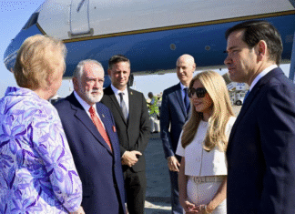 Marco Rubio aterriza en Tel Aviv en una visita donde abordará la ofensiva en Gaza