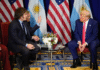 Milei mantendrá una reunión bilateral con Trump el próximo martes en Nueva York