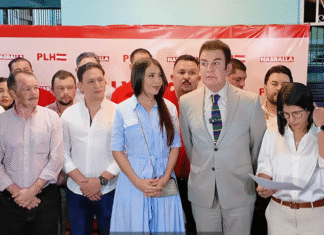 Salvador Nasralla y Fátima Mena sellan alianza de hecho para conformar gran coalición nacional rumbo a elecciones
