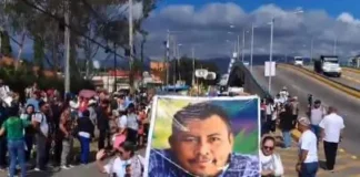 Iglesia Católica peregrina en memoria de Juan López y pide justicia a un año de su asesinato en Tocoa