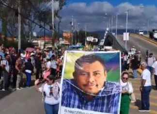 Iglesia Católica peregrina en memoria de Juan López y pide justicia a un año de su asesinato en Tocoa