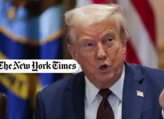 Trump demanda al The New York Times, cuatro reporteros y una editorial por 15.000 millones