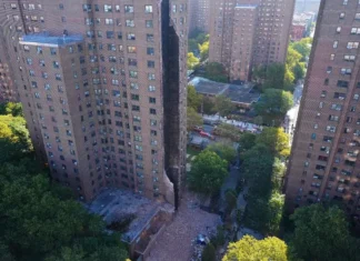 Explosión de gas causa derrumbe parcial de un edificio en Nueva York