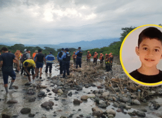 Tras tres días de búsqueda, encuentran sin vida al pequeño Nery Yahir, arrastrado por el río Grande en Intibucá
