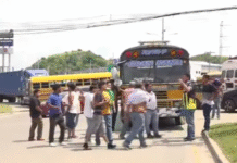 Transportistas de la ruta 7suspenden operaciones en SanPedro Sula por ola de asaltos