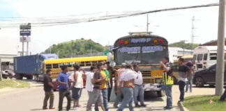 Transportistas de la ruta 7suspenden operaciones en SanPedro Sula por ola de asaltos