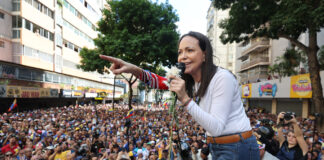 María Corina Machado denuncia que el Gobierno de Rodríguez «pretende prolongar el terror»