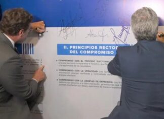 Firman acuerdo para luchar contra la desinformación durante proceso electoral en Honduras