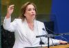 Dina Boluarte ratifica que no piensa buscar asilo y que no es responsable de delitos
