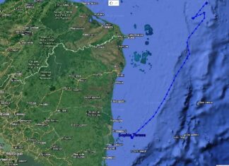 Fuerza Naval de Nicaragua retiene embarcación hondureña con 17 tripulantes