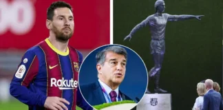 El presidente del Barça asegura que Messi debería tener una estatua en el nuevo Camp Nou