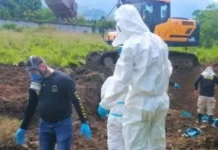 Continúan las inspecciones en propiedades de Magdaleno Meza donde se localizaron precursores químicos