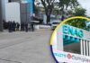 Bajo resguardo de antimotines, la Empresa Nacional De Artes Gráficas, ENAG