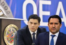 Mario Morazán y Marlon Ochoa comparecen hoy ante el Consejo Permanente de la OEA