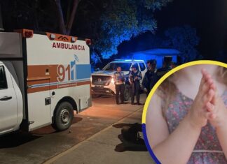 Niña de 3 años pierde la vida tras manipular un arma de fuego en Catacamas