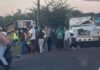 Múltiples heridos al impactar bus con camión en Choluteca