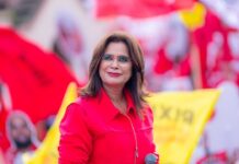 Rixi Moncada advierte: “Somos un pueblo apacible, pero si intentan un fraude, nos van a ver encendidos”