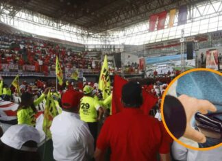 Cierre de campaña de Rixi Moncada en SPS queda marcado por baja asistencia y denuncias de robo