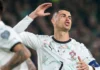 Cristiano, expulsado ante Irlanda por propiciar un codazo en la espalda de un rival