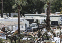 Al menos un muerto y 28 heridos, entre ellos españoles, por el temporal en sur de Portugal