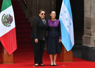 Sheinbaum recibe a Castro para reforzar relación bilateral a días de las elecciones en Honduras