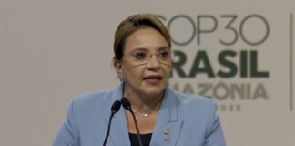 Presidenta Castro acusa en la COP30 al capitalismo de ser el «principal verdugo ambiental»