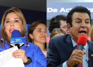 Salvador Nasralla y María Antonieta Mejía se enfrentan en redes y elevan la tensión electoral en Honduras