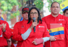 Vicepresidenta dice que Venezuela espera las «disculpas históricas» de Estados Unidos