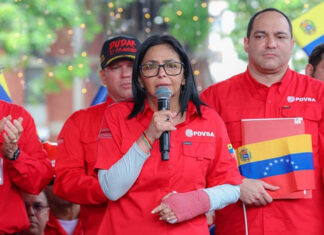 Vicepresidenta dice que Venezuela espera las «disculpas históricas» de Estados Unidos