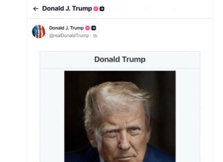 Trump publica imagen manipulada con el cargo de «presidente interino de Venezuela»