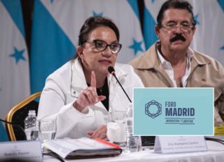 Foro Madrid acusa a Libre de intentar convertir a Honduras en “refugio del narcoterrorismo”
