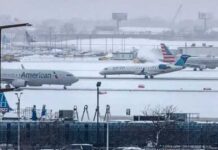 Casi la mitad de EEUU declara emergencia por temporal de nieve y hielo