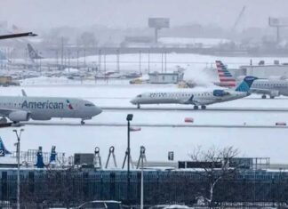 Casi la mitad de EEUU declara emergencia por temporal de nieve y hielo