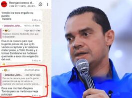 Supuestos chats de Libre sugieren que atentado en el Congreso iba dirigido a Tomás Zambrano y no a Gladys Aurora López