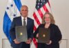 Honduras y Estados Unidos firman acuerdo de cooperación en salud por $46.5 millones